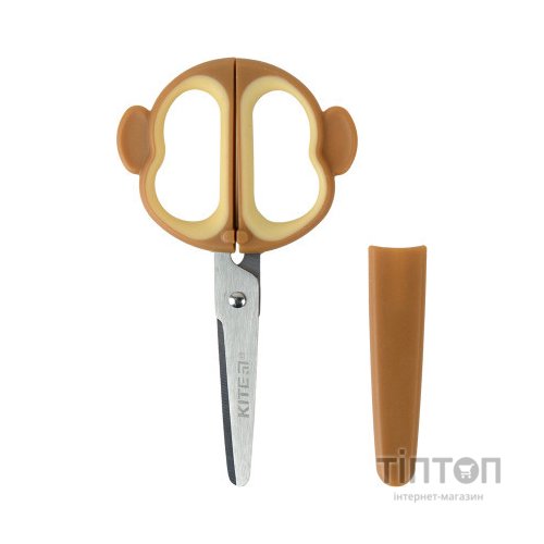 Ножиці Kite дитячі в футлярі Monkey, 13 см (K21-017-03)