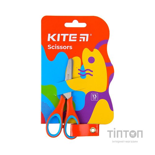 Ножиці Kite дитячі з гумовими вставками Fantasy, 13 см (K22-123-2)