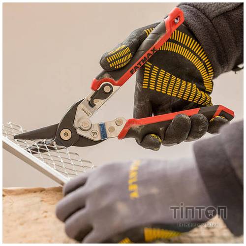 Ножиці по металу Stanley FatMax ERGO Aviation, ліві, 250мм (FMHT73755-0)