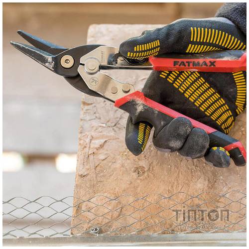 Ножиці по металу Stanley FatMax ERGO Aviation, ліві, 250мм (FMHT73755-0)