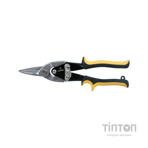 Ножиці по металу Topex 250 мм, прямые (01A427)