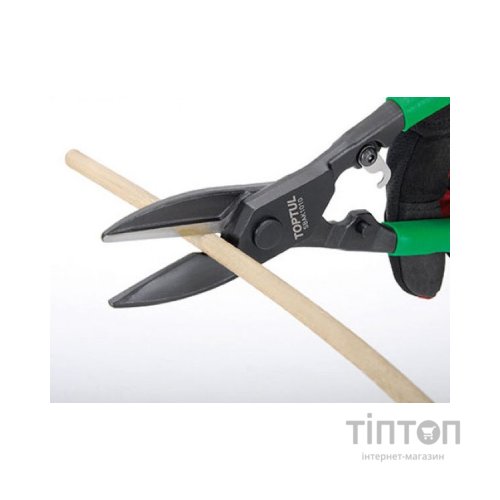 Ножиці по металу Toptul прямий різ 255 мм (SBAK1010)