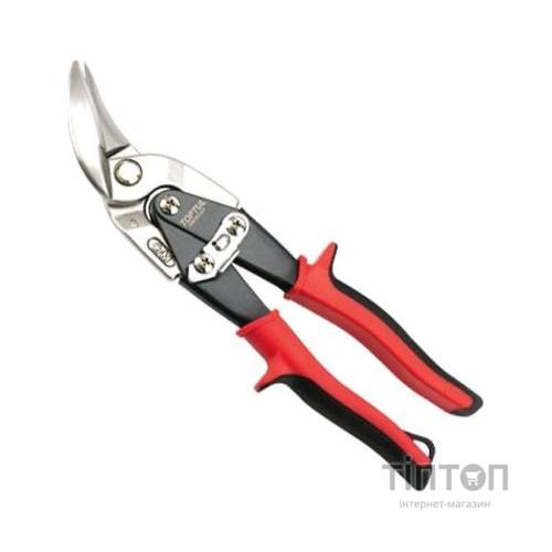 Ножиці по металу Toptul вигнуті (леві) 240 мм (SBAD0124)