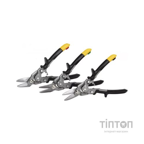 Ножиці по металу ToughBuilt Aviation набір 3 шт. (TB-H4S3-60)