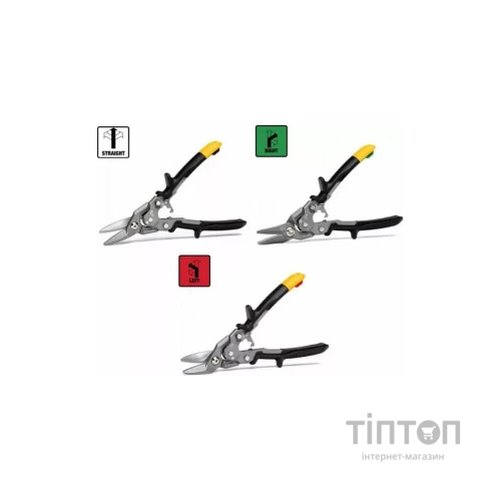 Ножиці по металу ToughBuilt Aviation набір 3 шт. (TB-H4S3-60)