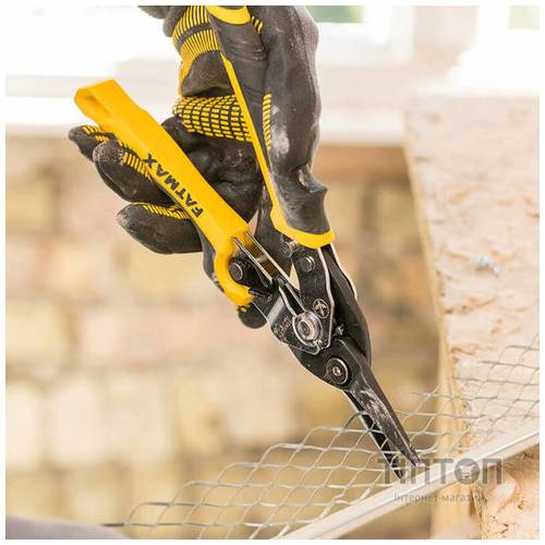 Ножиці по металу Stanley FatMax ERGO Aviation, прямі, 250мм (FMHT73756-0)