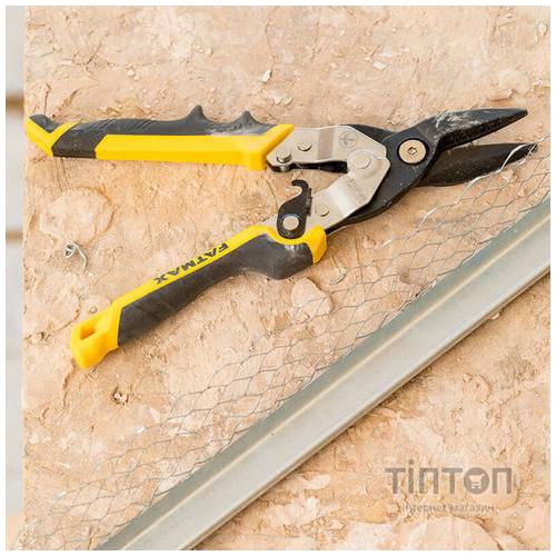 Ножиці по металу Stanley FatMax ERGO Aviation, прямі, 250мм (FMHT73756-0)