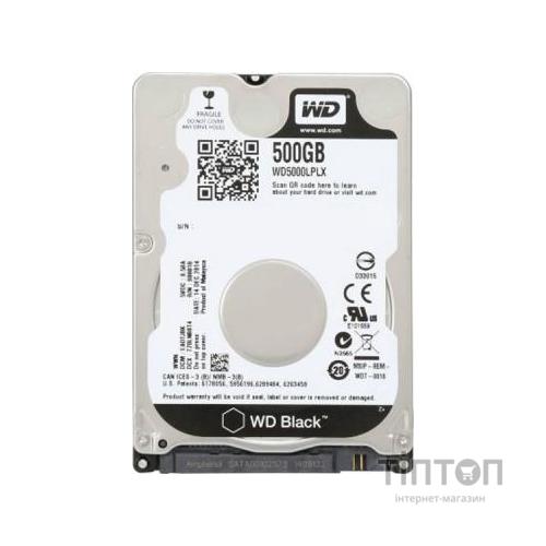 НЖМД WD 2.5 SATA 3.0 0.5 TB 7200rpm 32Mb Cache Black 7mm