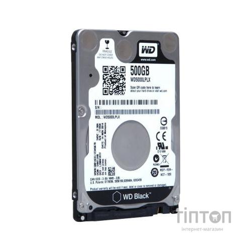 НЖМД WD 2.5 SATA 3.0 0.5 TB 7200rpm 32Mb Cache Black 7mm
