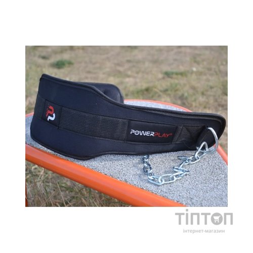 Обважнювач PowerPlay з ланцюгом 3095 неопреновий Чорний (PP_3095)