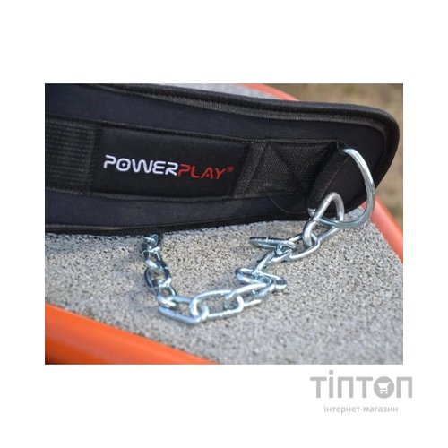 Обважнювач PowerPlay з ланцюгом 3095 неопреновий Чорний (PP_3095)