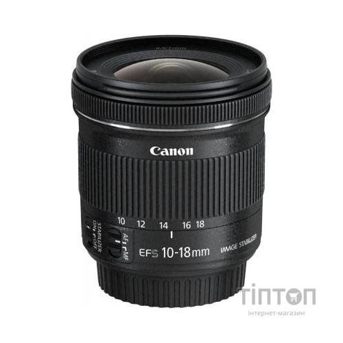 Об'єктив Canon EF-S 10-18mm f/4.5-5.6 IS STM