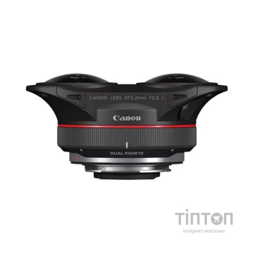 Об'єктив Canon RF 5.2mm f/2.8 Dual Fisheye (5554C005)