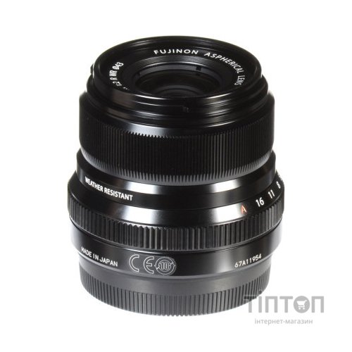 Об'єктив Fujifilm XF 23mm F2.0 Black (16523169)
