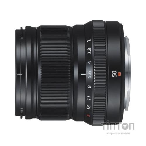 Об'єктив Fujifilm XF 50mm F2.0 R WR Black (16536611)