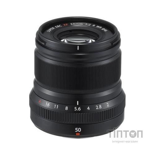 Об'єктив Fujifilm XF 50mm F2.0 R WR Black (16536611)
