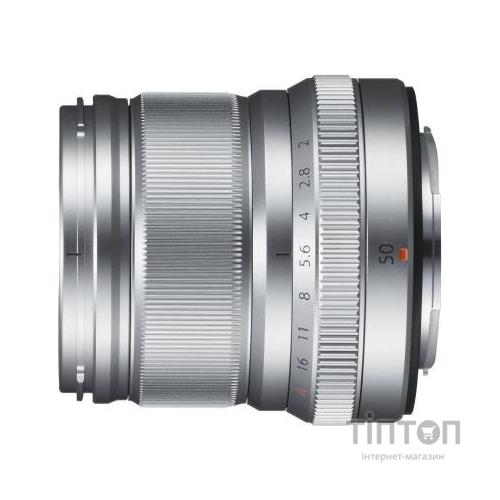 Об'єктив Fujifilm XF 50mm F2.0 R WR Silver (16536623)