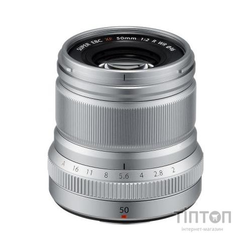 Об'єктив Fujifilm XF 50mm F2.0 R WR Silver (16536623)