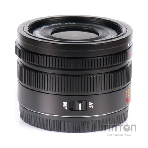 Об'єктив Panasonic Micro 4/3 Lens 15mm f/1.7 ASPH Black (H-X015E9-K)