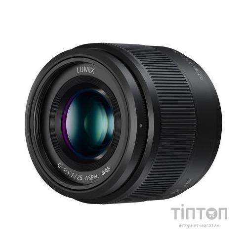 Об'єктив PANASONIC Micro 4/3 Lens 25mm F/1.7 (H-H025ME-K)