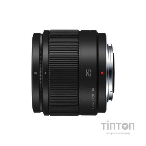 Об'єктив PANASONIC Micro 4/3 Lens 25mm F/1.7 (H-H025ME-K)
