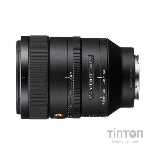 Об'єктив Sony 100mm, f/2.8 STF GM OSS для камер NEX FF (SEL100F28GM.SYX)