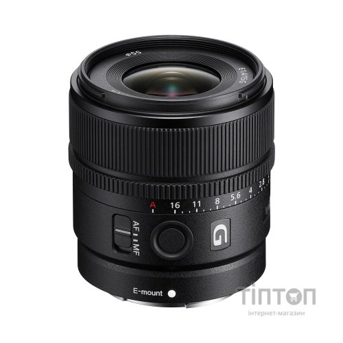 Об'єктив Sony 15mm, f/1.4 G для NEX (SEL15F14G.SYX)