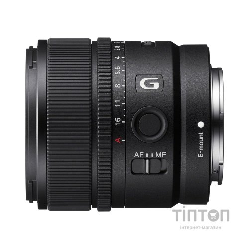 Об'єктив Sony 15mm, f/1.4 G для NEX (SEL15F14G.SYX)