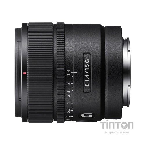 Об'єктив Sony 15mm, f/1.4 G для NEX (SEL15F14G.SYX)