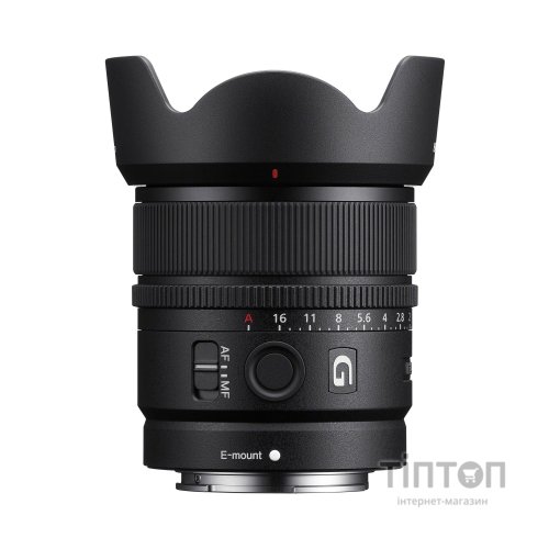 Об'єктив Sony 15mm, f/1.4 G для NEX (SEL15F14G.SYX)