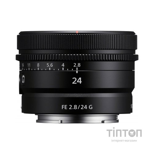 Об'єктив Sony 24mm, f/2.8 G для камер NEX (SEL24F28G.SYX)