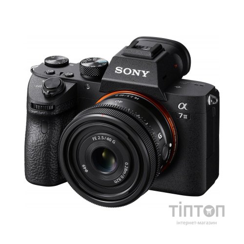 Об'єктив Sony 40mm, f/2.5 G для камер NEX (SEL40F25G.SYX)