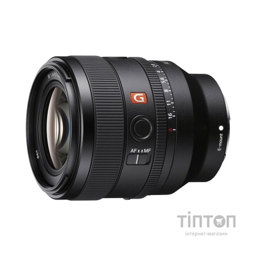 Об'єктив Sony 50mm f/1.4 GM for NEX FF (SEL50F14GM.SYX)