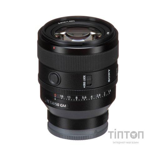 Об'єктив Sony 50mm f/1.4 GM for NEX FF (SEL50F14GM.SYX)