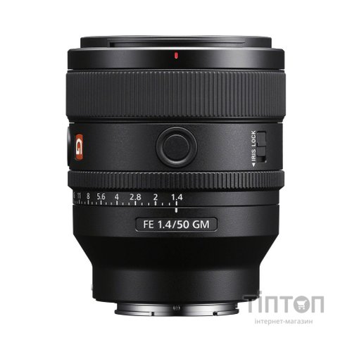 Об'єктив Sony 50mm f/1.4 GM for NEX FF (SEL50F14GM.SYX)