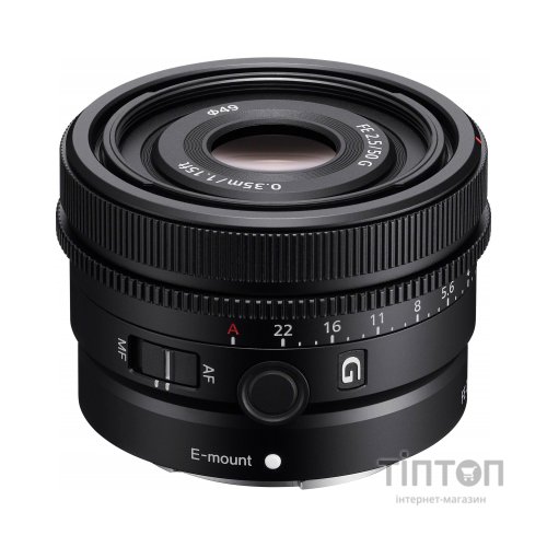 Об'єктив Sony 50mm, f/2.5 G для камер NEX (SEL50F25G.SYX)