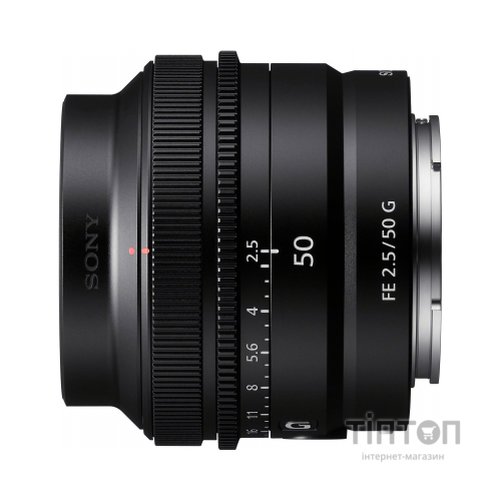 Об'єктив Sony 50mm, f/2.5 G для камер NEX (SEL50F25G.SYX)