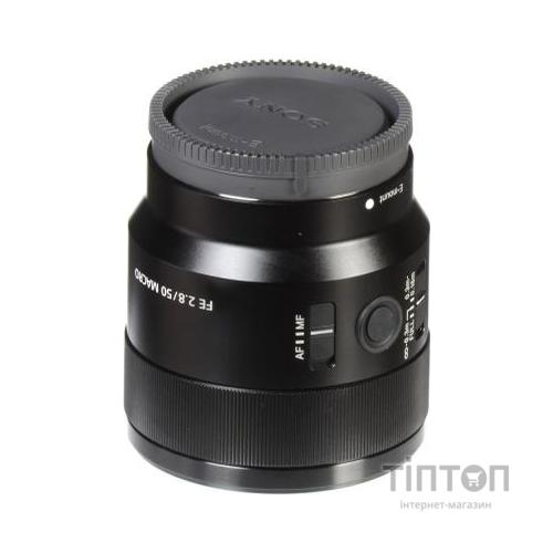 Об'єктив Sony 50mm, f/2.8 Macro для камер NEX FF (SEL50M28.SYX)