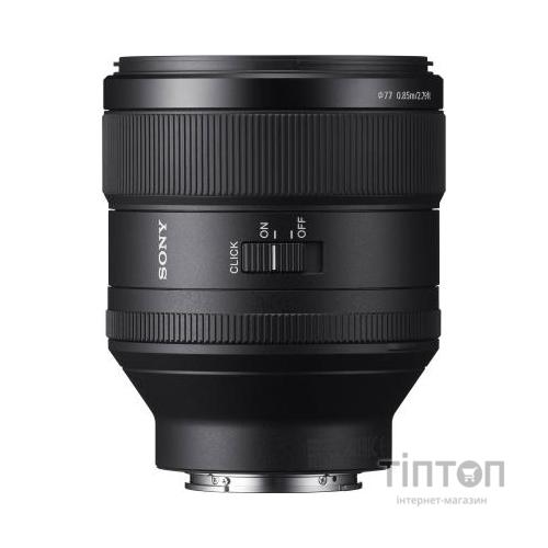 Об'єктив Sony 85mm f/1.4 GM для NEX FF (SEL85F14GM.SYX)