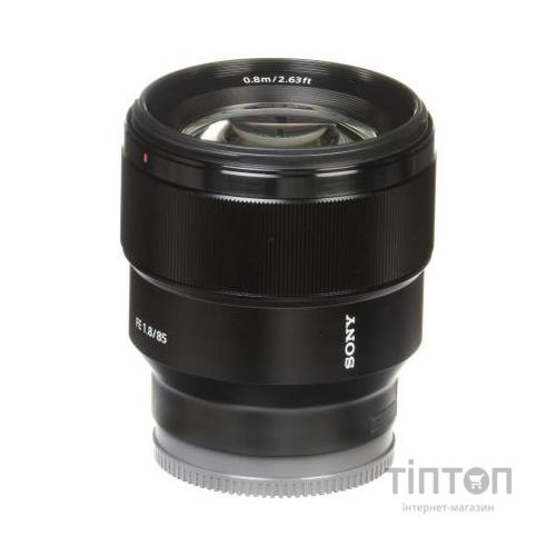 Об'єктив Sony 85mm f/1.8 для камер NEX FF (SEL85F18.SYX)