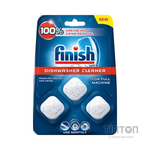 Очищувач для посудомийних машин Finish Dishwasher Cleaner 3 шт (5900627073003)
