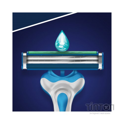 Одноразова Бритва Gillette Blue 2 Max 4 шт (7702018956661)