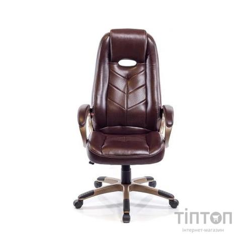 Офісне крісло Аклас Брук PL TILT Коричневое (07261)