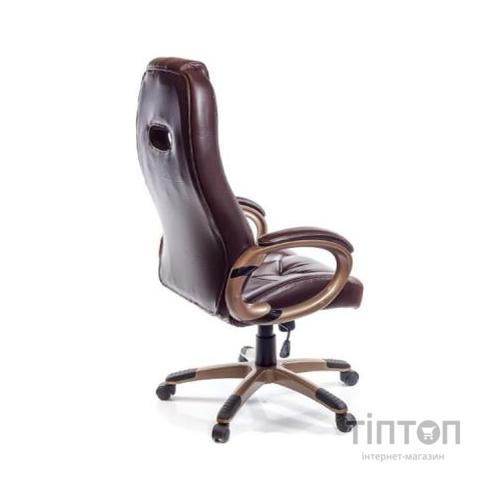 Офісне крісло Аклас Брук PL TILT Коричневое (07261)