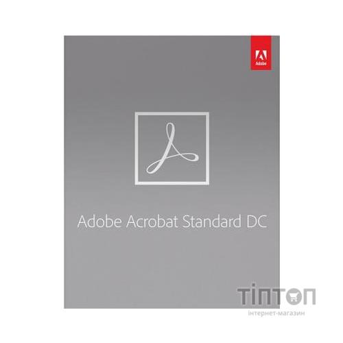 Офісний додаток Adobe Acrobat Standard DC teams Windows Multi Lang/ Lic Subs New 1 (65297920BA01A12/65297920BC01A12)