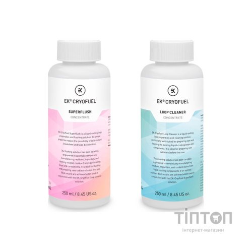 Охолоджуюча рідина Ekwb EK-CryoFuel Loop Cleaner + Superflush (Concentrate 250 (3831109897720)
