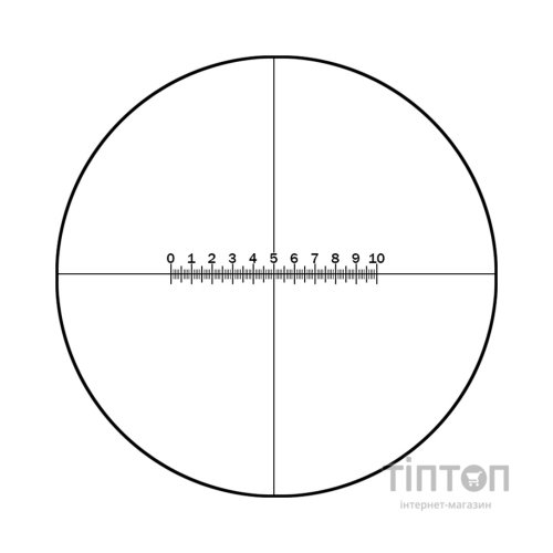 Окуляр до мікроскопа Sigeta WF 10x/18мм (мікрометричний) (65179)