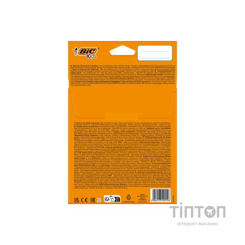 Олівці кольорові Bic Evolution Stripes 18 кольори (bc525439)