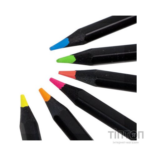 Олівці кольорові Bruynzeel EXPRESSION NEON, 6 кольорів (8712079468408)