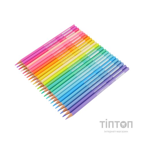 Олівці кольорові Cool For School Pastel Преміум 24 кольори (CF15186)
